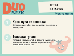Меню 08.05 DUO 200гр.