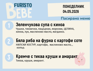 Меню 04.05 Bebe 200гр.