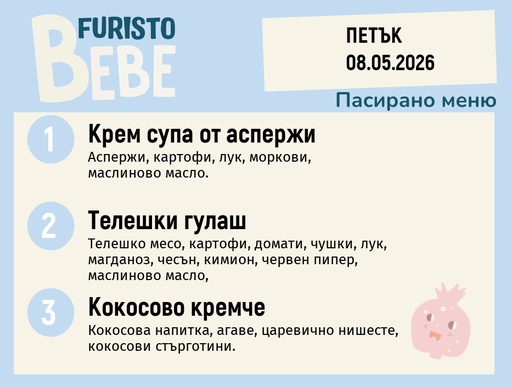 [DY.04.26.10194] Меню 08.05 Bebe 200гр.