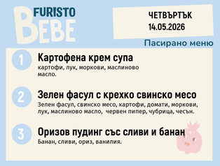 Меню 14.05 Bebe 200гр. 