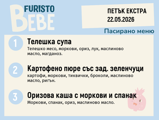 [DY.04.26.10207] Меню 22.05 Екстра Bebe 200гр.