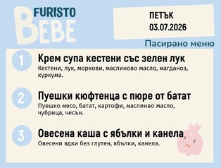 Меню 03.07 Bebe 200гр.