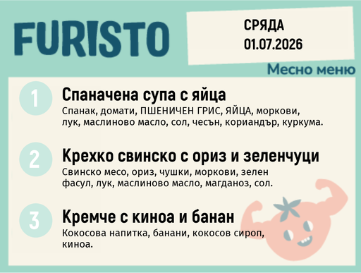 [DY.05.26.10325] Меню 01.07 месно 200гр.