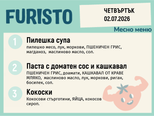 Меню 02.07 месно 200гр.