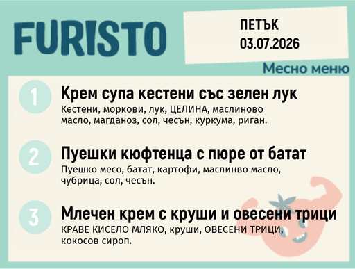 [DY.05.26.10329] Меню 03.07 месно 200гр.