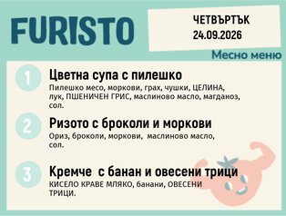 Меню 24.09 месно 200гр.