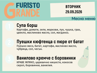 Меню 29.09 месно 300гр.
